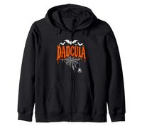 Dadcula Funny Dad Halloween Vampire Spooky Father Costume Sweat à Capuche