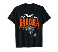 Dadcula Funny Dad Halloween Vampire Spooky Father Costume T-Shirt