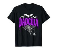 Dadcula Funny Dad Halloween Vampire Spooky Father Costume T-Shirt