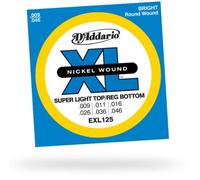 Daddario 009-046 EXL125 Jeu de cordes pour guitare électrique