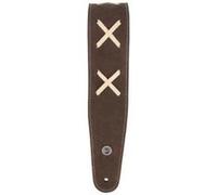 D'Addario 25VDG00 - Sangle en cuir 6,3 cm, Vintage - DG G