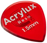 3 médiators Acrylux Reso Jazz - 1,5 mm - noirs perle