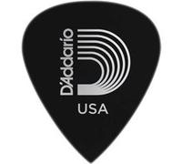 D'Addario 6DBK7-100 - Duralin Precision Lot de 100 médiators Noir 1,5 mm - ultra heavy
