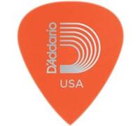 D'Addario 6DOR2-10 - Pack de 10 médiators .60mm Duralin Precision Medium Orange
