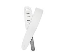 Planet Waves 25BL02 Basic Sangle de guitare en cuir classique Blanc