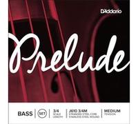 D'Addario And Co 3/4 Cordes Contrebasse Prelude Medium Cordes contrebasse G
