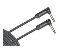 D'Addario And Co American Stage Dual Right Angle 10 Feet Câbles jack / instrument Noir
