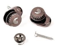 D'Addario - Système de verrouillage des sangles pour guitare, guitare basse - nickel