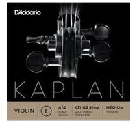D'Addario And Co Corde (mi) Plaquée Or Kaplan Extremite A Boule Manche 4/4 Medium Cordes violon G