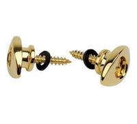 D'Addario And Co Elliptical End Pins Gold ATTACHE COURROIES ET STRAPLOCKS G