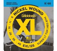 EXL125 NICKEL WOUND SUPER LT TOP/ REGULAR BTM 9-46