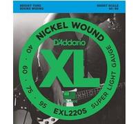 D'Addario And Co EXL220S Nickel Wound Short Scale Super Light 40-95 Cordes guitares basses 4