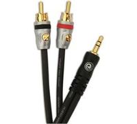 MINI-CABLE DUAL RCA VERS STEREO D'ADDARIO 1,5 M
