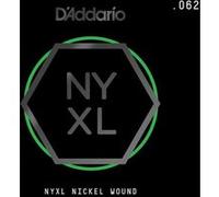 D'Addario And Co NYNW062 Corde Nickel Wound Tirant 62 Cordes électrique à l'unité G