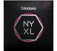 D'Addario Jeu de cordes pour basse NYXL 45-130 - 5 cordes Long Scale Light