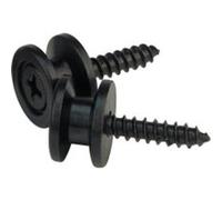 D'Addario And Co Solid Brass End Pins - Black (pair) ATTACHE COURROIES ET STRAPLOCKS