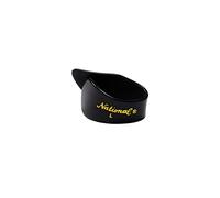 Planet Waves Onglets de pouce en celluloïd D’Addario National Picks, noir, Large - Paquet de 4