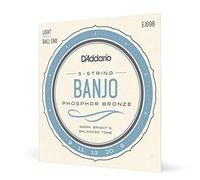 D'Addario Phosphore Bronze EJ69B 9-20 light - Jeu de cordes a boule pour banjo