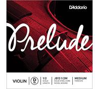 D'Addario Bowed Corde seule (Ré) pour violon D'Addario Prelude, manche 1/2, tension Medium