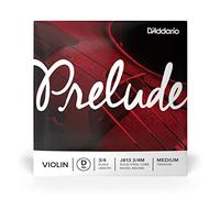 D'Addario Bowed Corde seule (Ré) pour violon D'Addario Prelude, manche 3/4, tension Medium