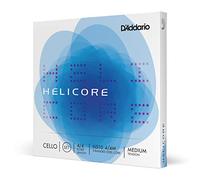 D'Addario Bowed Jeu de cordes pour violoncelle D'Addario Helicore manche 4/4 tension Medium