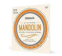 D'Addario - Jeu de cordes pour mandoline EJ67 11-39 médium, plaqué nickel