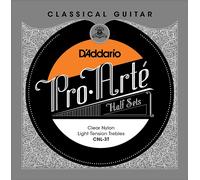 Accessoire pour guitare D'Addario CNL-3T Pro-Arte Clear Nylon Jeu de 3 cordes aigues pour guitare classique - légère