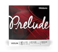D'Addario Corde de Mi Prelude pour Violon, Taille 4/4, Tension Moyenne | Les cordes Prelude offrent un son chaleureux, une excellente réponse à l’archet et une grande durabilité.
