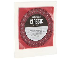 D'Addario Corde d'étude seule en nylon pour guitare classique D'Addario J2701, Normal, première corde