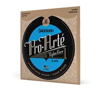 D'Addario Corde Guitare Classique | Cordes Pro-Arte EJ46 | Cordes en nylon pour guitare classique | Dur