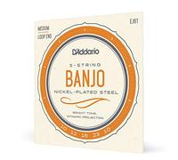 D'Addario Cordes Banjo Banjo Nickel-Plated Steel EJ61, 10-23