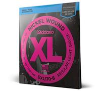 Accessoire pour guitare D'Addario EXL170-8 - Jeu de cordes basse électrique 8 cordes