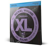 D'Addario Cordes Basse - Bass Strings - EXL190 - Custom Light, 40-100 - Échelle Longue