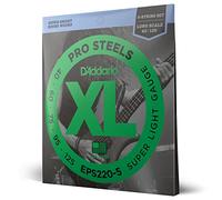 D'Addario Cordes Basse XL ProSteels EPS220-5, 40-125, 5-String