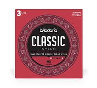 D'Addario Cordes Classiques Nylon Student EJ27N-3D, Normale, Full