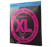 D'Addario Cordes pour basse EXL170 – Léger 45-100, nickelé, échelle longue
