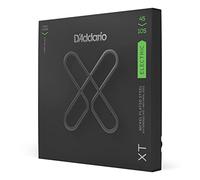 D'Addario Cordes XT pour basse XTB45105, acier plaqué nickel, aiguës Light/graves Medium, diapason long, 45-105