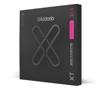 D'Addario – Cordes pour basse XTB45130, acier plaqué nickel, diapason long, 5 cordes 45-130