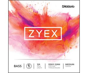 Daddario Daddario DZ611-3/4M Zyex Bass G med.