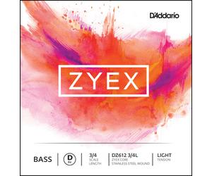 Daddario Daddario DZ612-3/4L Zyex Bass D light