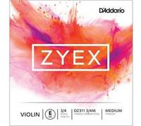 DZ311 3/4M - Corde seule (Mi) violon Zyex, manche 3/4, Medium