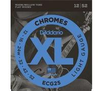 D'Addario ECG25 Chrome light 12-52 - Jeu de cordes guitare électrique G