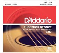 EJ17-B25 Medium 13-56 25 jeux - phosphore bronze - jeu guitare acoustique
