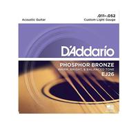 D'ADDARIO EJ26 Ensemble 011-052 - Custom Light - Pour Guitare Folk