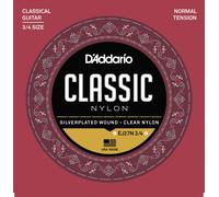 D'ADDARIO EJ27N JEU CORDES GUITARE CLASSIQUE 3/4 - TIRANT STANDARD