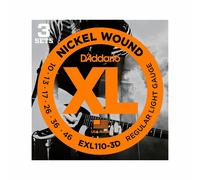 D'ADDARIO EXL110-3D Regular Light 010-046 - Regular Light (3 Ensembles)