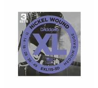 D'ADDARIO EXL115-3D Blues / Jazz / Rock 011-049 (3 Ensembles)