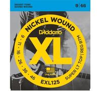 DADDARIO EXL125 Jeu de cordes pour guitare électrique - Super LTHB - 09-11-16-26-36-46