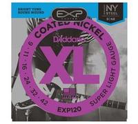 CORDES D'ADDARIO COATED NICKEL XL EXP120 BRIGHT TONE ROUND WOUND 9/42 - NEUF NEW