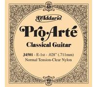 Accessoire pour guitare D'Addario J4501 - Corde au détail Pro-Arte Mi aigu guitare classique